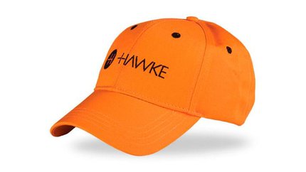 Hawke Orange Cotton Twill Cap (One Size)